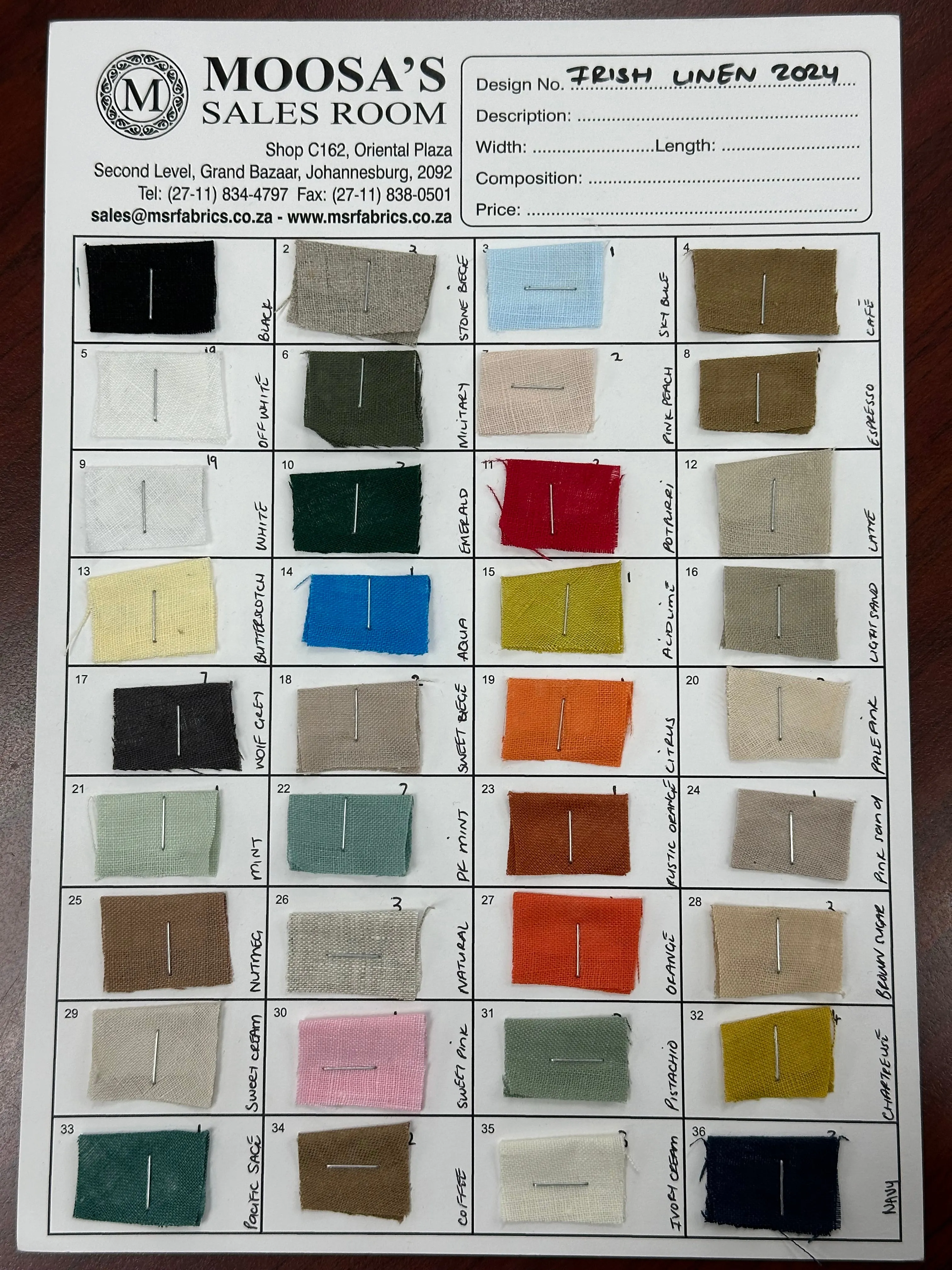 Irish Linen - Military