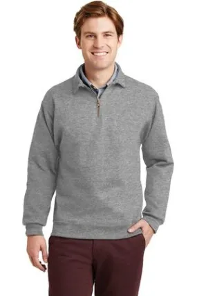 JERZEES?? SUPER SWEATS?? NuBlend?? - 1/4-Zip Sweatshirt with Cadet Collar Oxford.26187