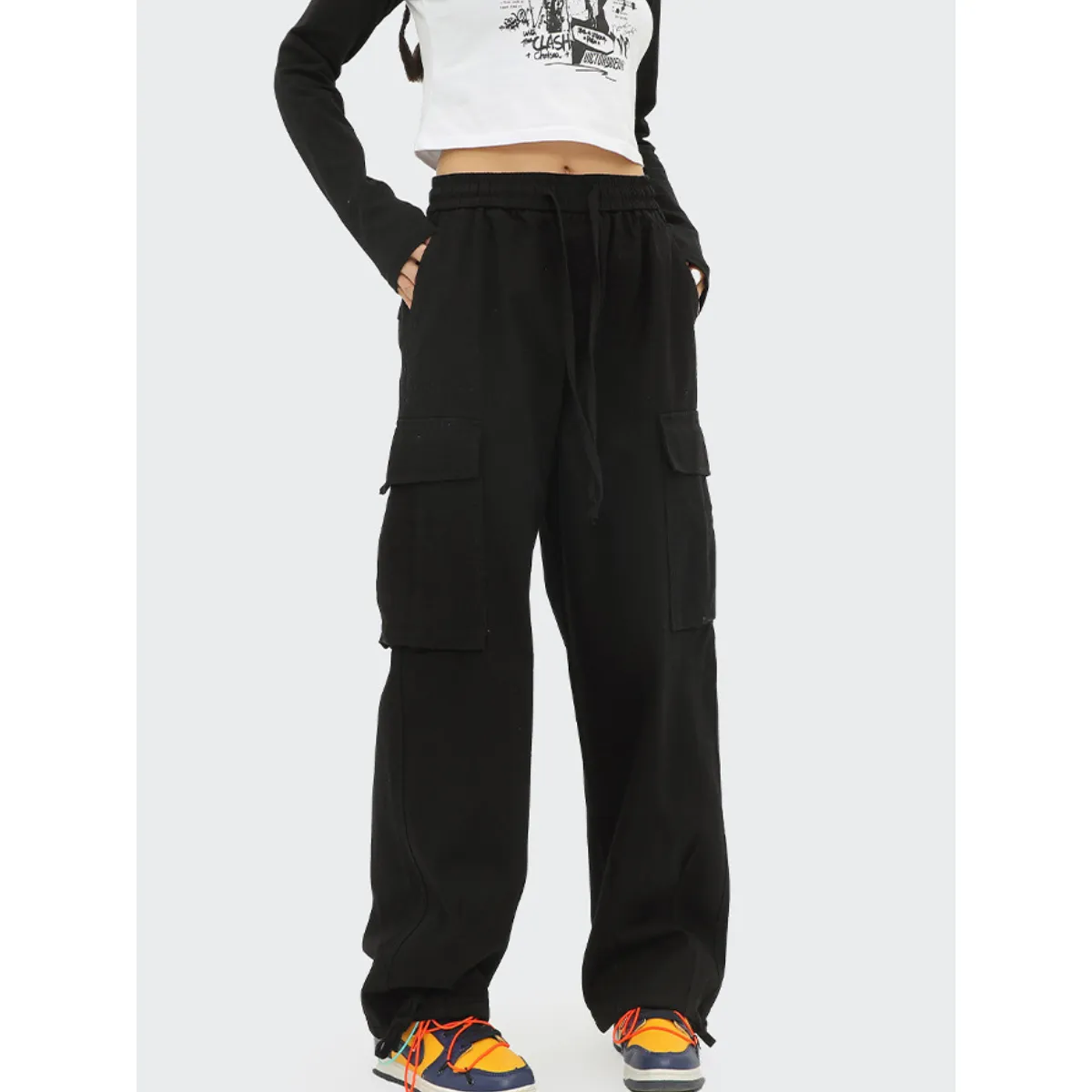 Large Pocket Baggy Cargo Pants