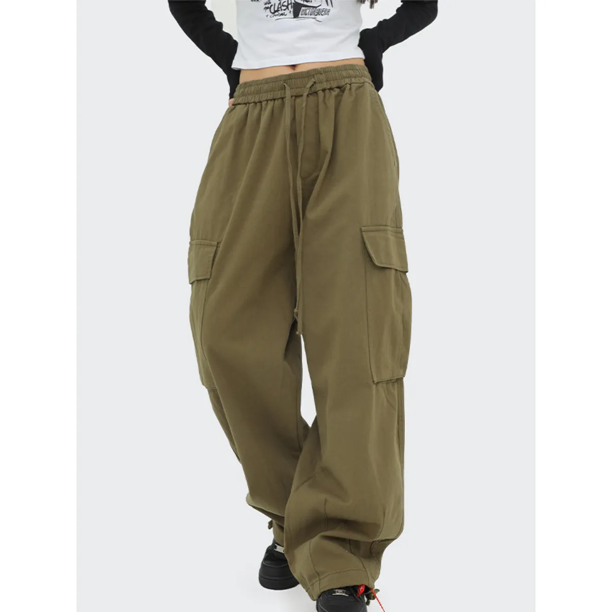 Large Pocket Baggy Cargo Pants