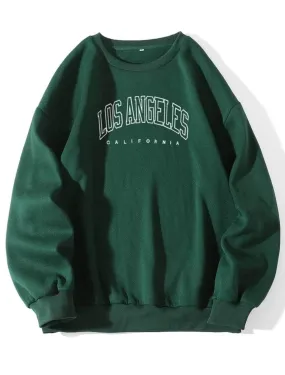 Lemon Tart Women's Printed Sweatshirt LTWPRSW1 - Green
