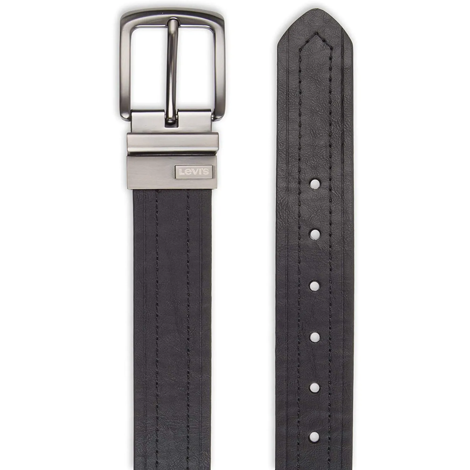 Levi's Men's Reversible Casual Jeans Belt | Black/Tan