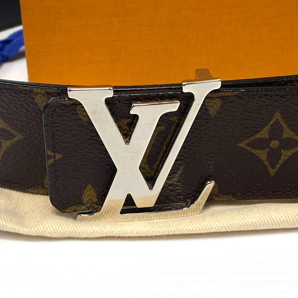 Louis Vuitton Monogram Initiales 40mm Reversible Belt