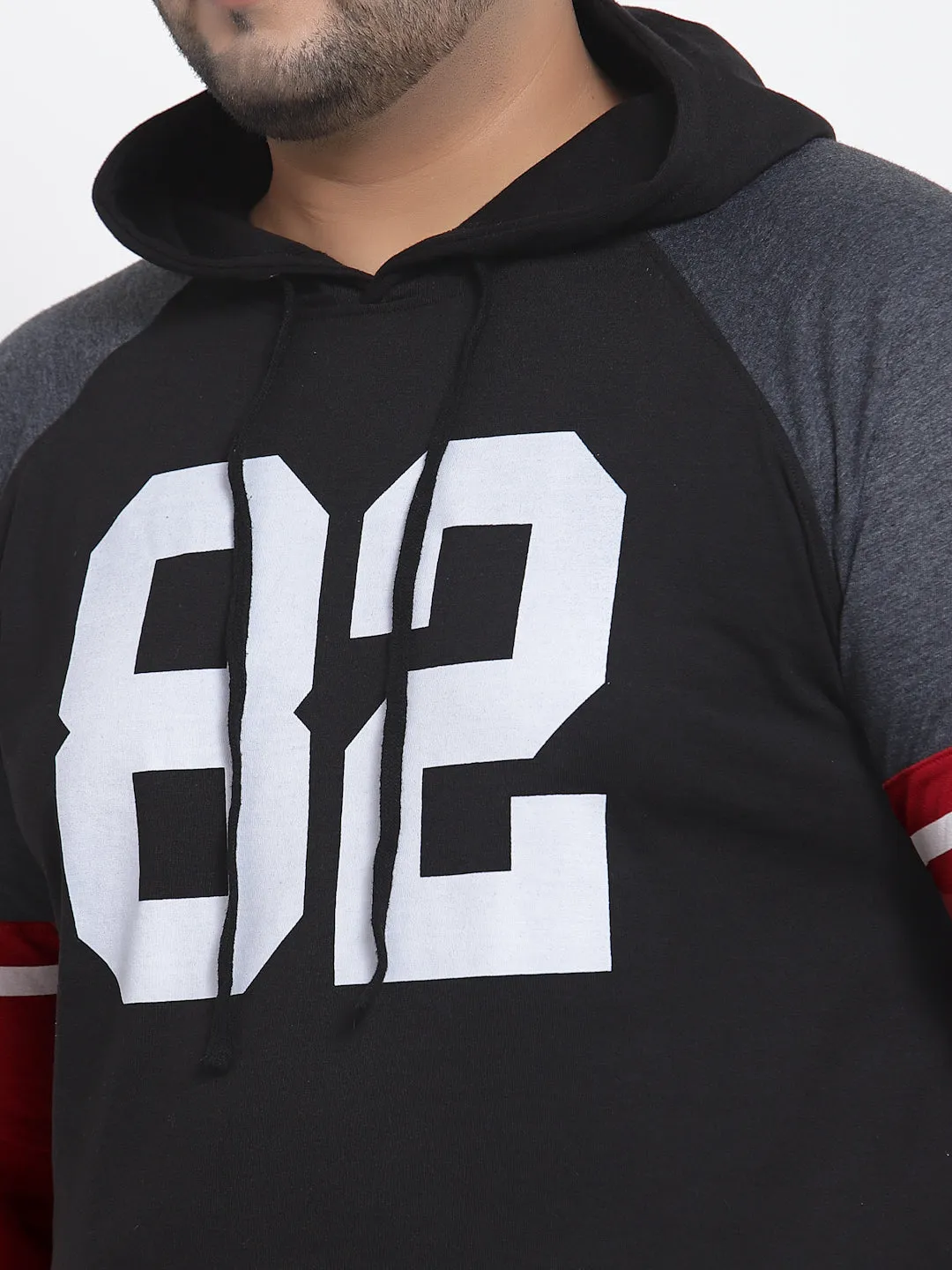 Men Multicolored Plus Size Printed Sweatshirt