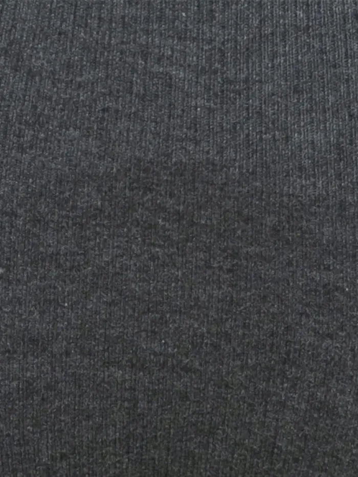 Men's Charcoal Melange Thermal Long John