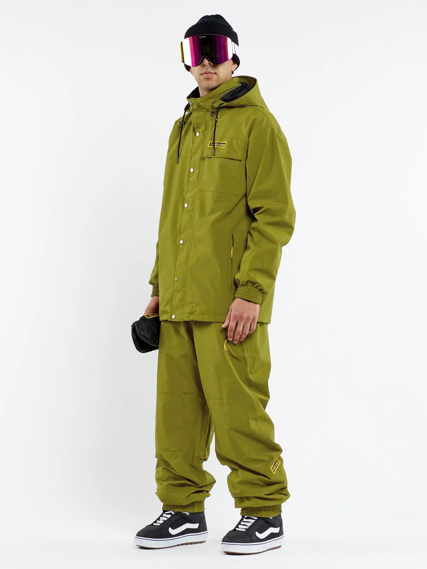 Mens Longo Gore-Tex Pants - Moss