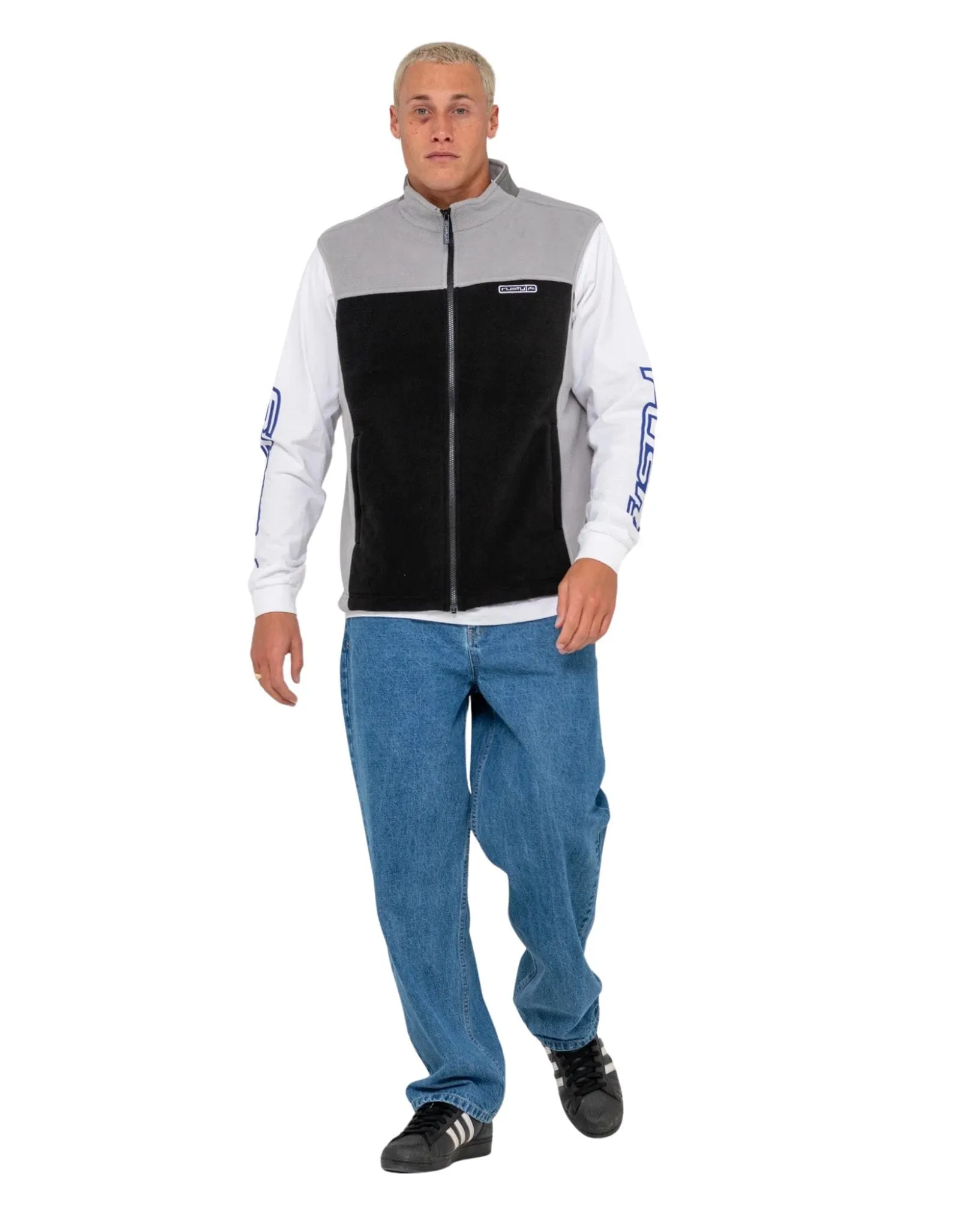 Mens On The Run Tech Fleece Vest