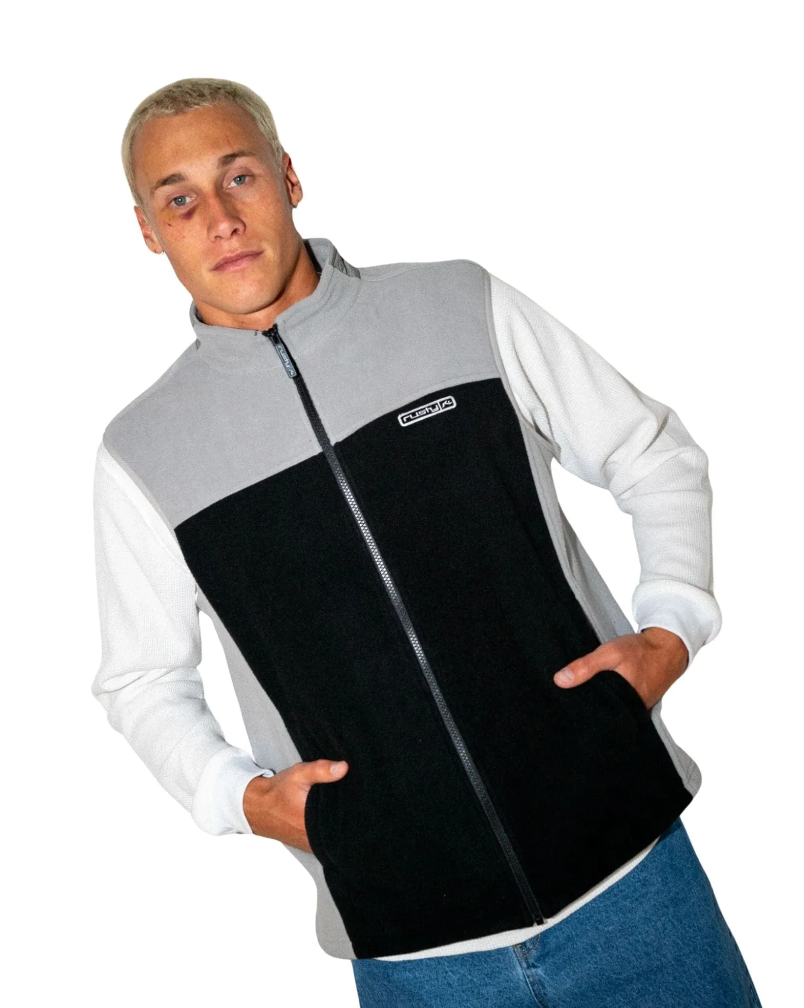 Mens On The Run Tech Fleece Vest