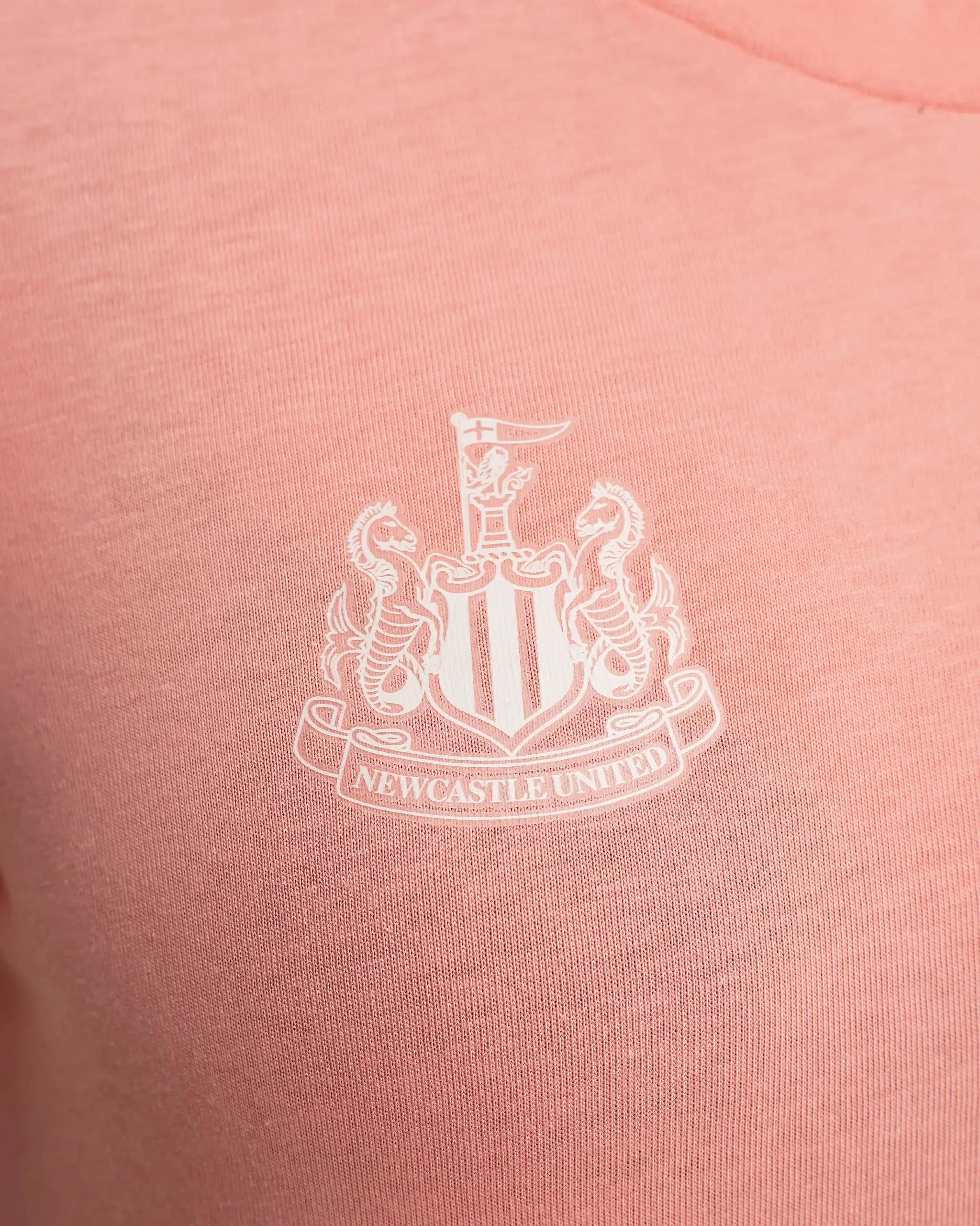 Newcastle United adidas Women's Essentials Slim 3-Stripes Pink T-Shirt