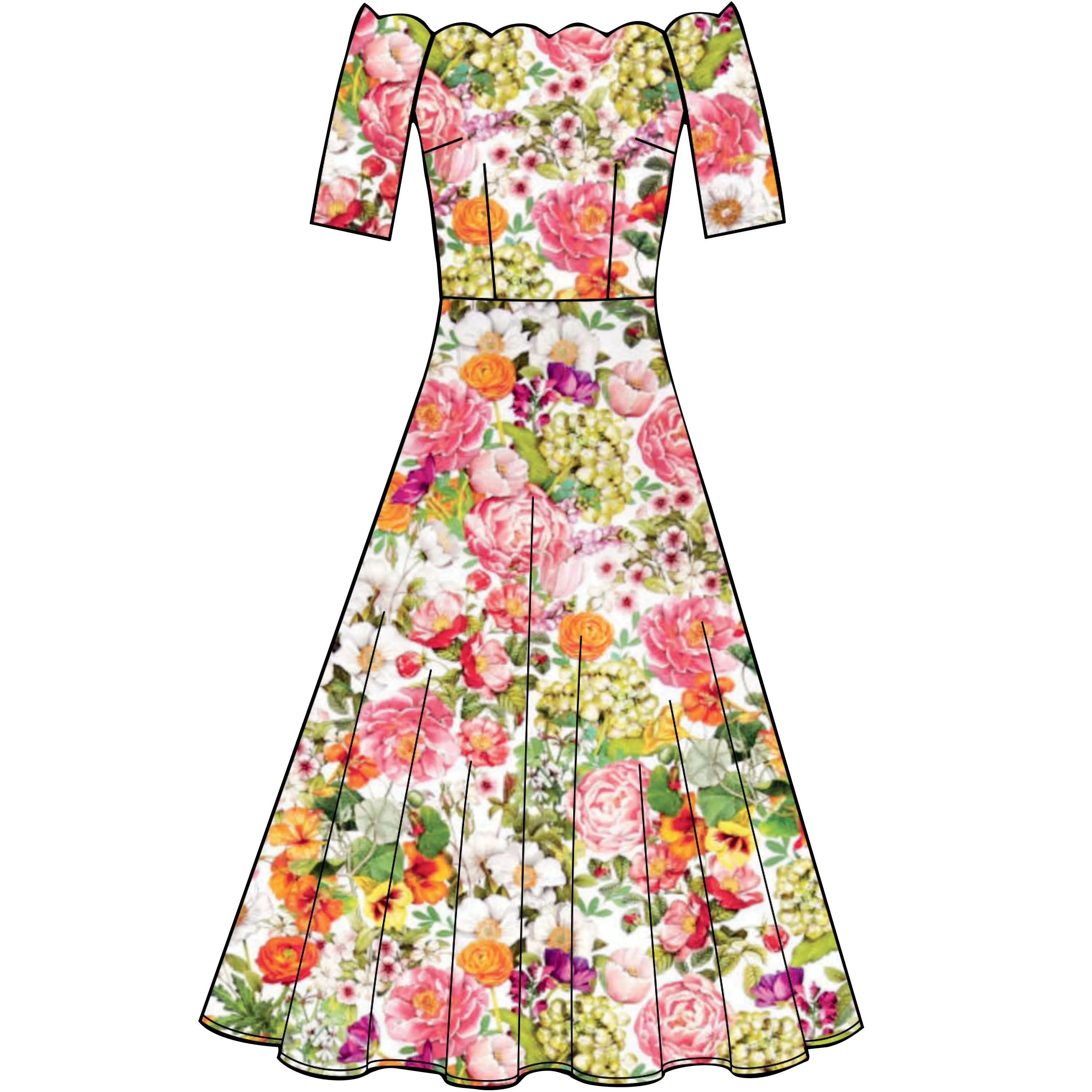 Newlook Pattern N6615 Misses' Dresses