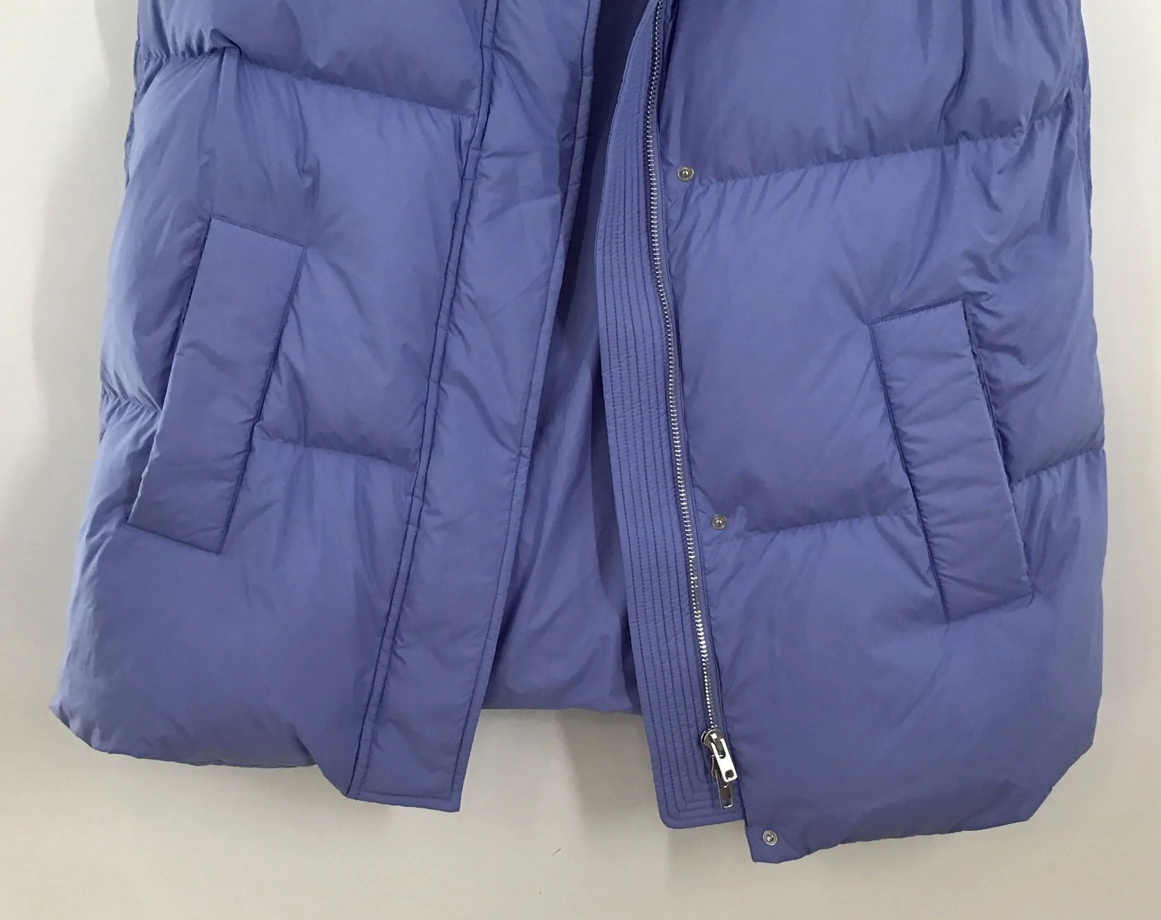 NWT Stand Studio Women's Blue Bell Zola Puffer Vest - Size 36
