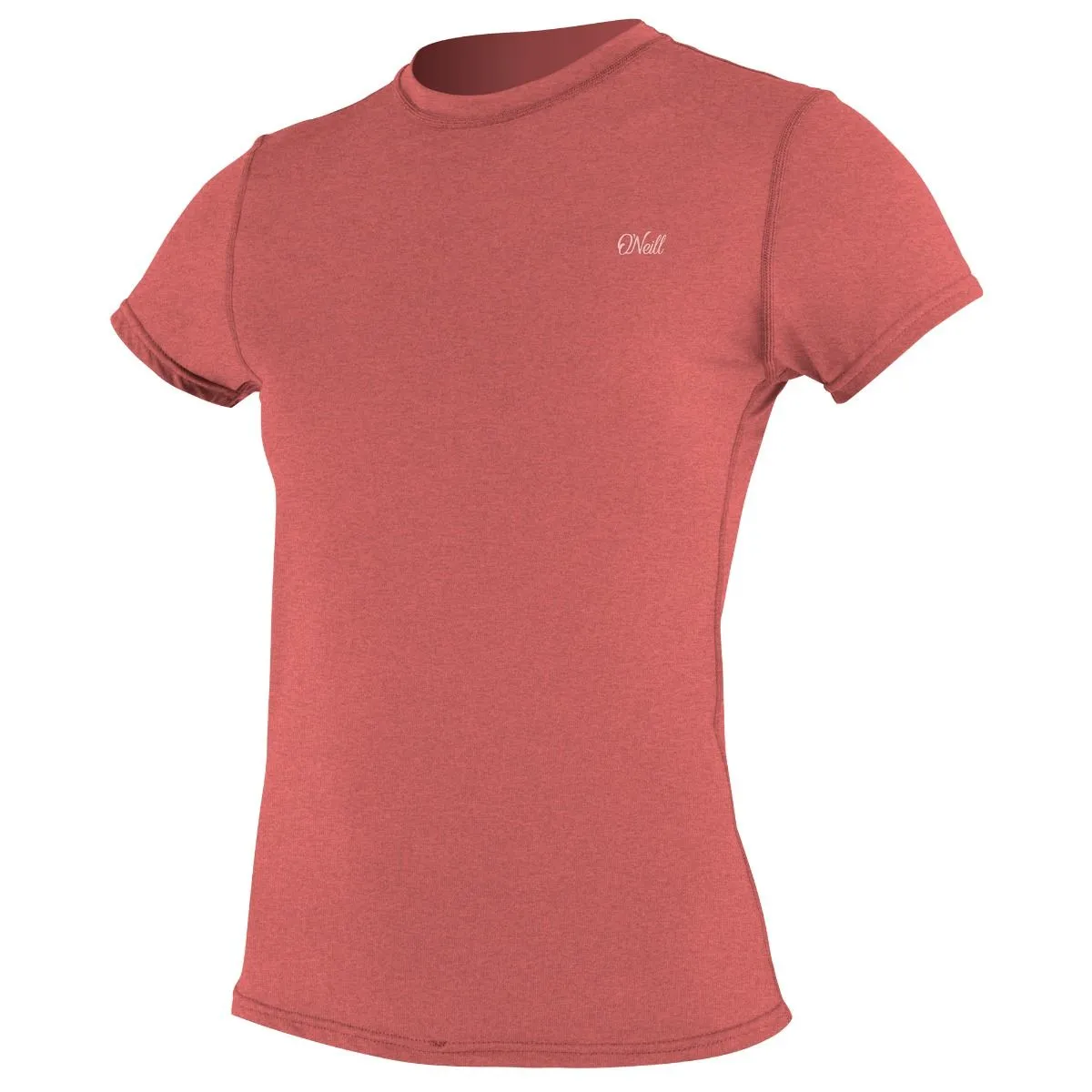 O'Neill Womens Premium Skins S/S Rash Vest - Tea Rose