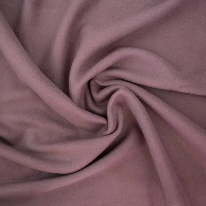 Organic Cotton Fleece - Dusty Berry