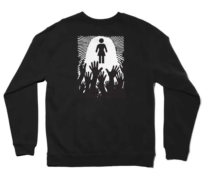 Praise Crewneck Sweater (Black)