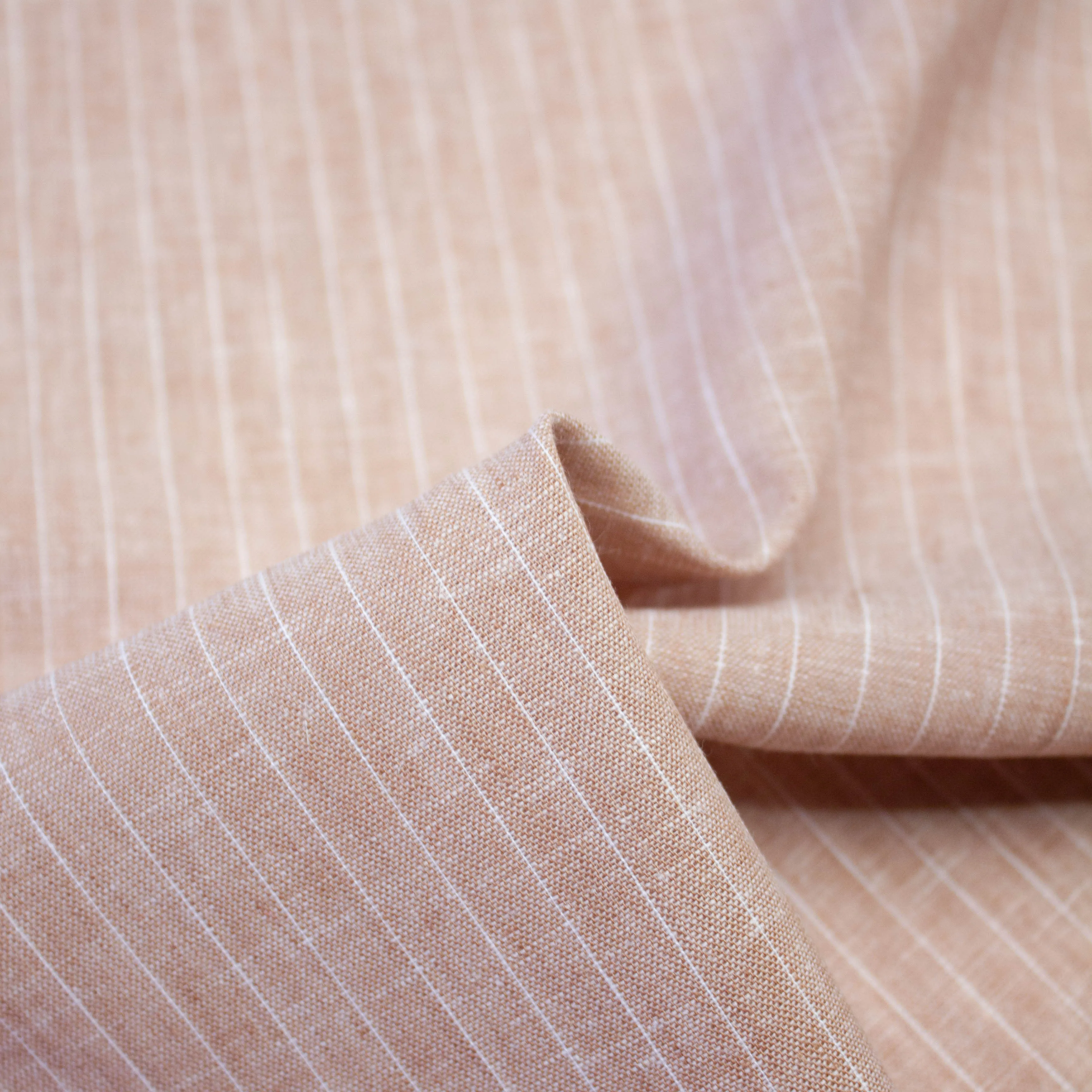 Ralph Beige Striped Linen