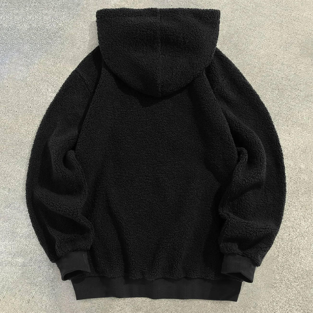 Retro Street Hip Hop Fleece Hoodie