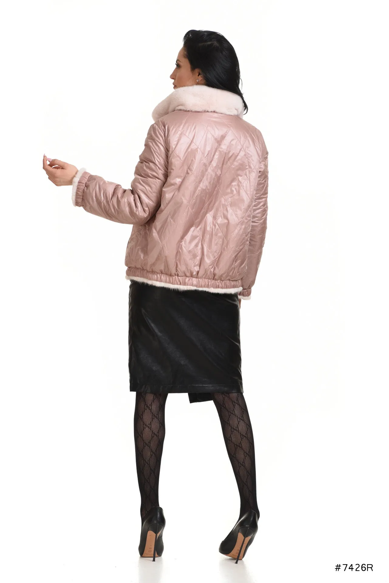 Reversible rhombus jacket