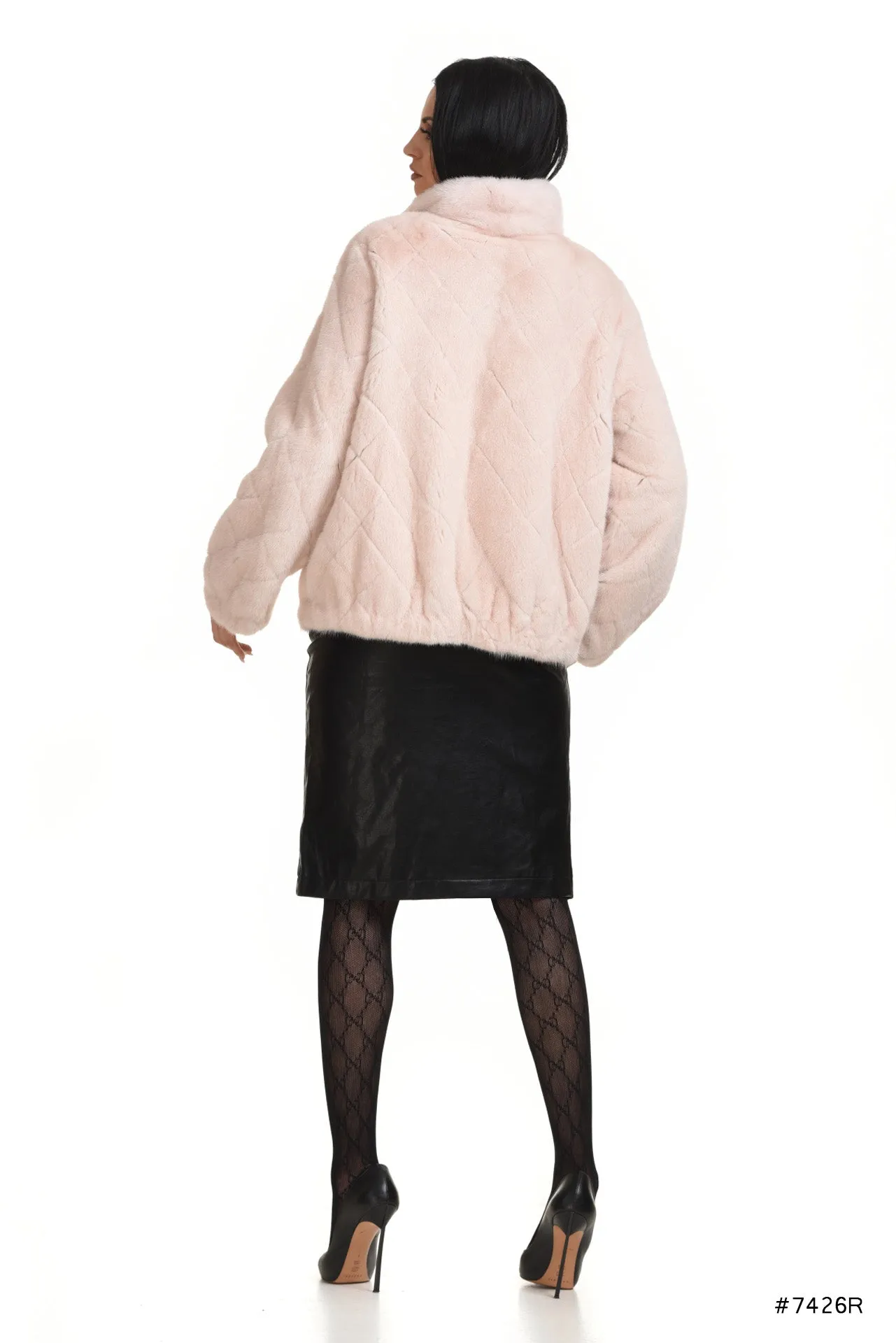 Reversible rhombus jacket