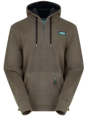 RIDGELINE Ballistic Fleece Hoodie - Mens - Smokey Olive