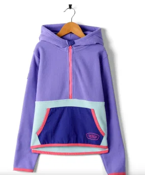 Saltrock Ella - Girls 1/4 Neck Fleece - Purple