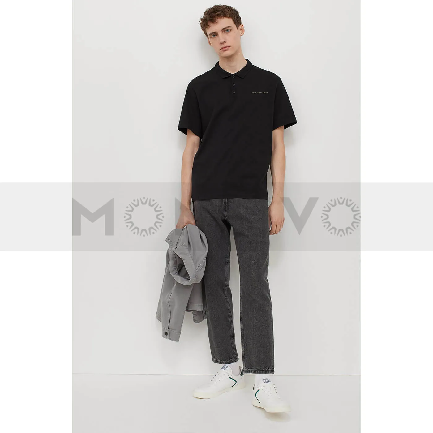 Ted Lapidus Black Slim Fit Polo
