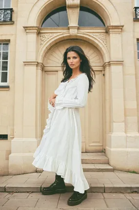 The King White Dress