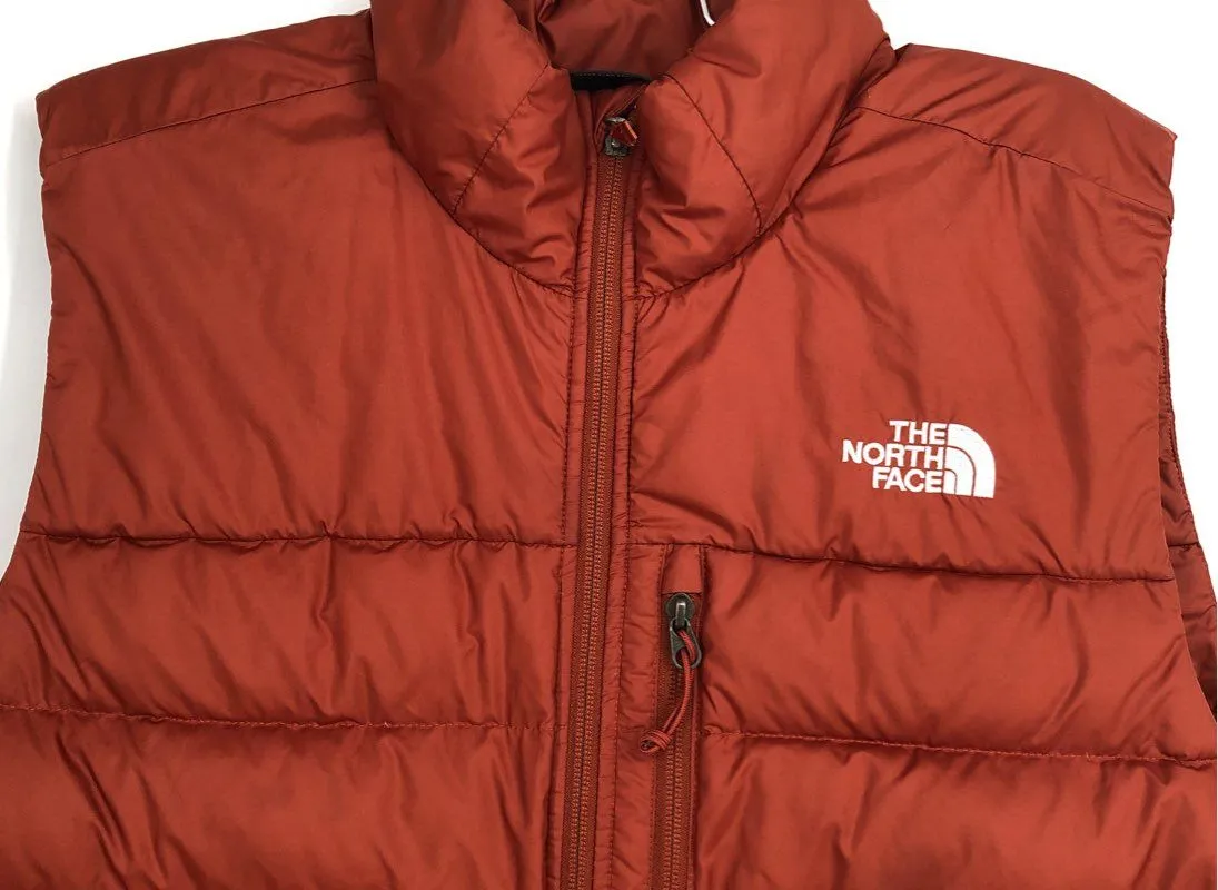 The North Face Men's Brown Puffer Vest - Size L