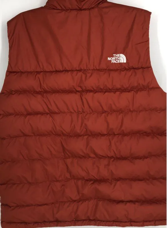 The North Face Men's Brown Puffer Vest - Size L