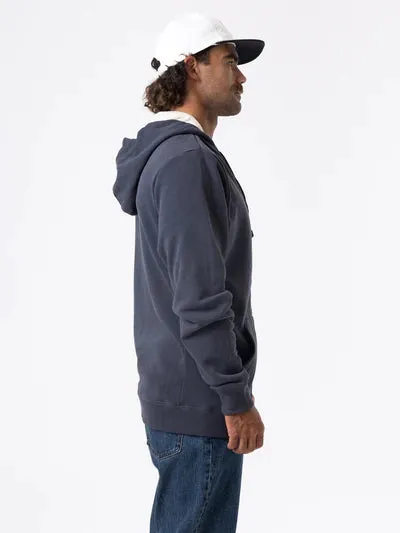 THRILLS - Union Zip Hoodie - Dark Charcoal