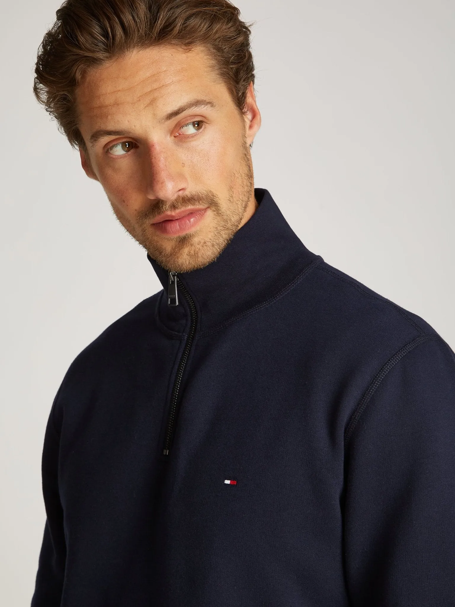 Tommy Hilfiger Essential Fleece Quarter Zip