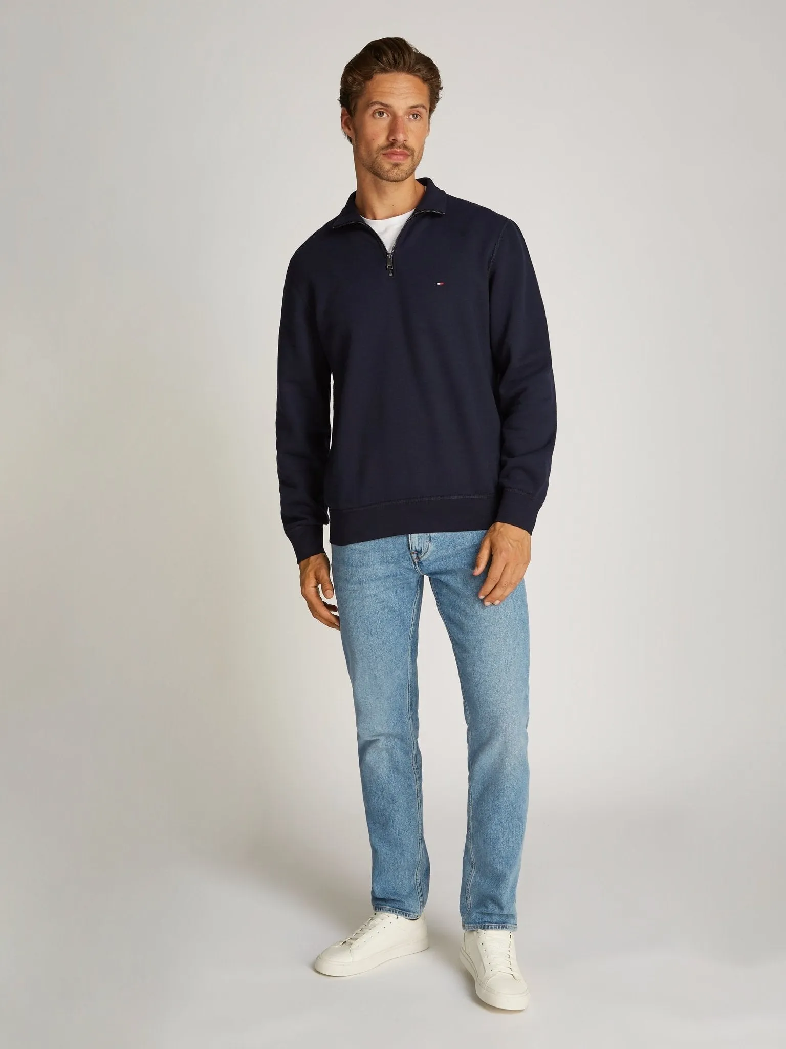 Tommy Hilfiger Essential Fleece Quarter Zip