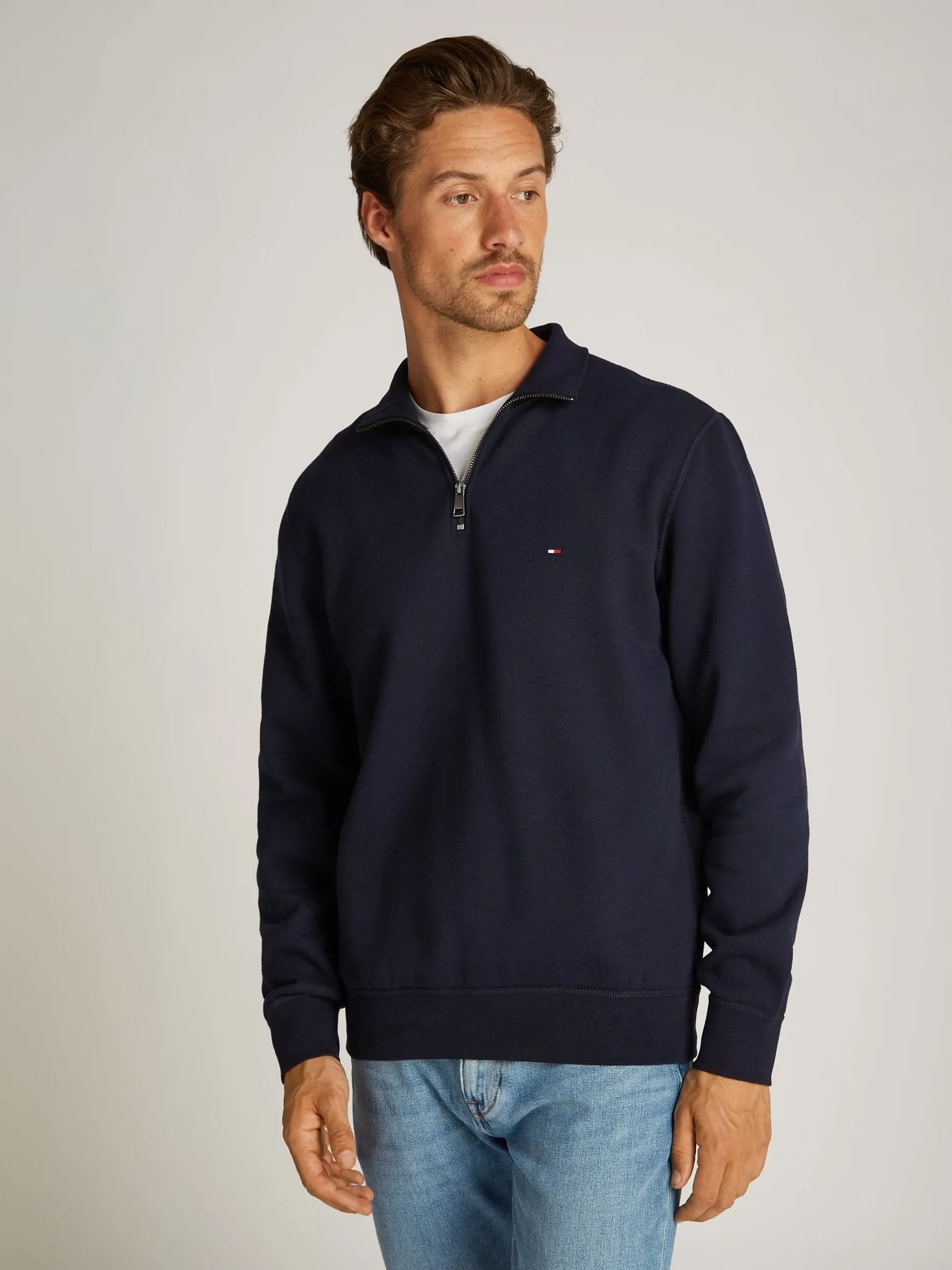 Tommy Hilfiger Essential Fleece Quarter Zip