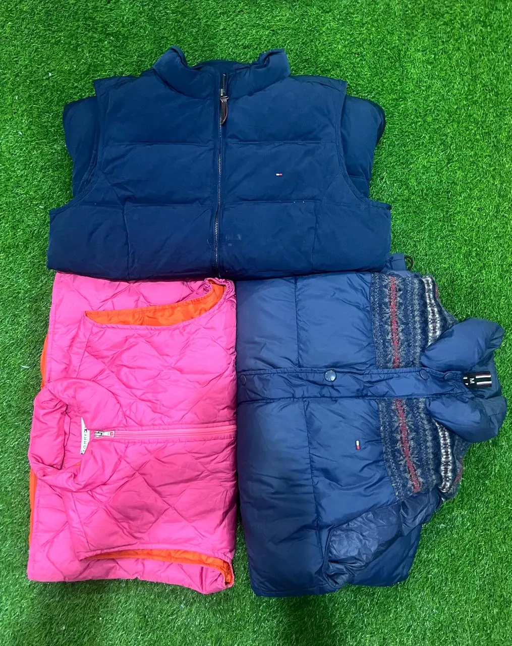 Tommy Hilfiger puffer jackets and vest