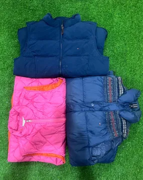 Tommy Hilfiger puffer jackets and vest