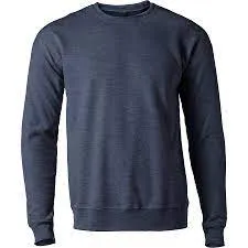 Tultex -Crewneck Sweatshirt- Heather Navy