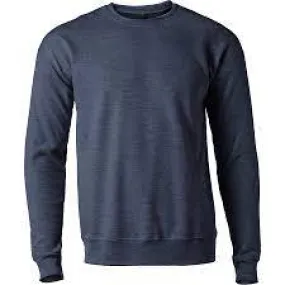 Tultex -Crewneck Sweatshirt- Heather Navy
