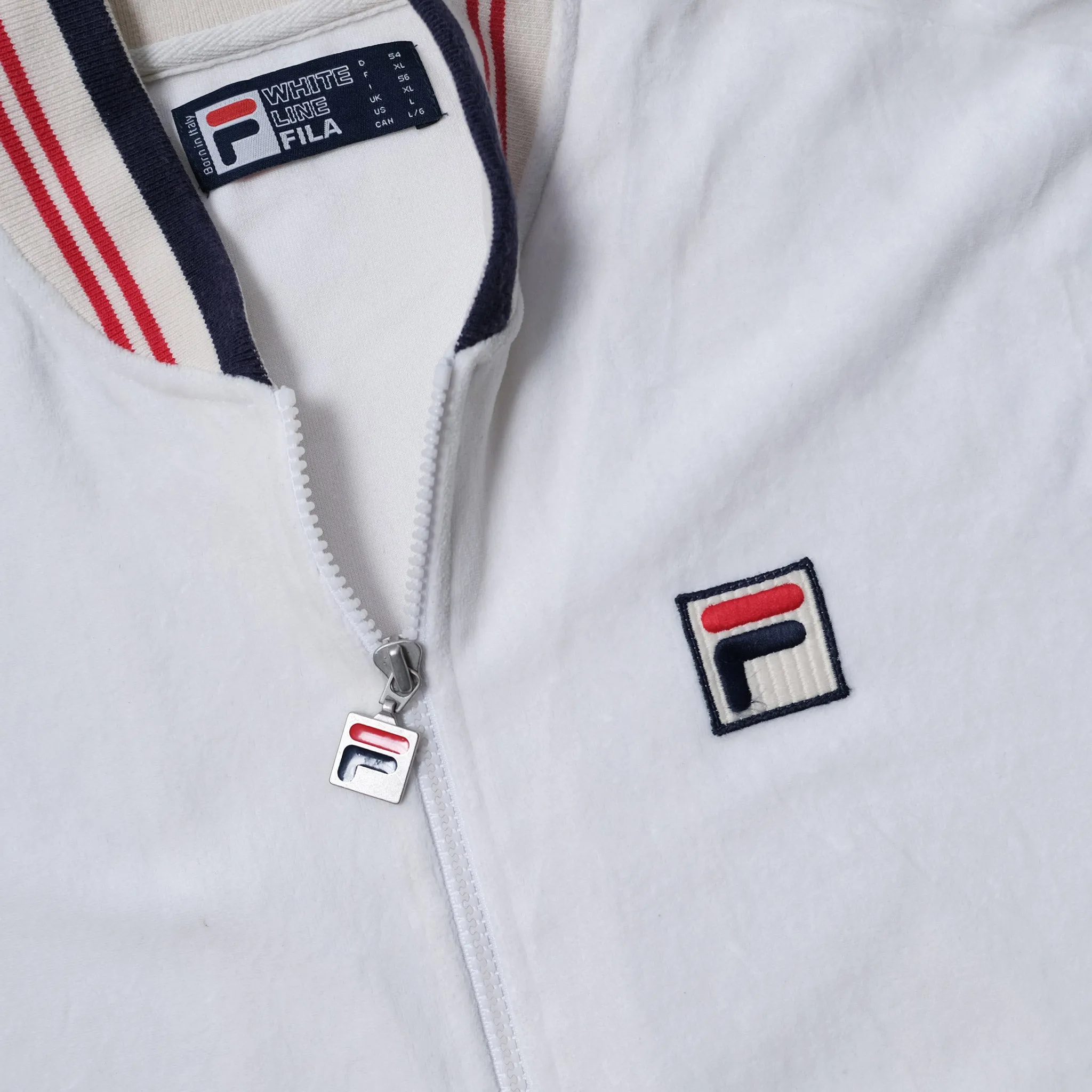 Vintage Fila Velour Jacket XLarge