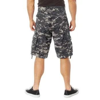 Vintage Infantry Utility Cargo Shorts