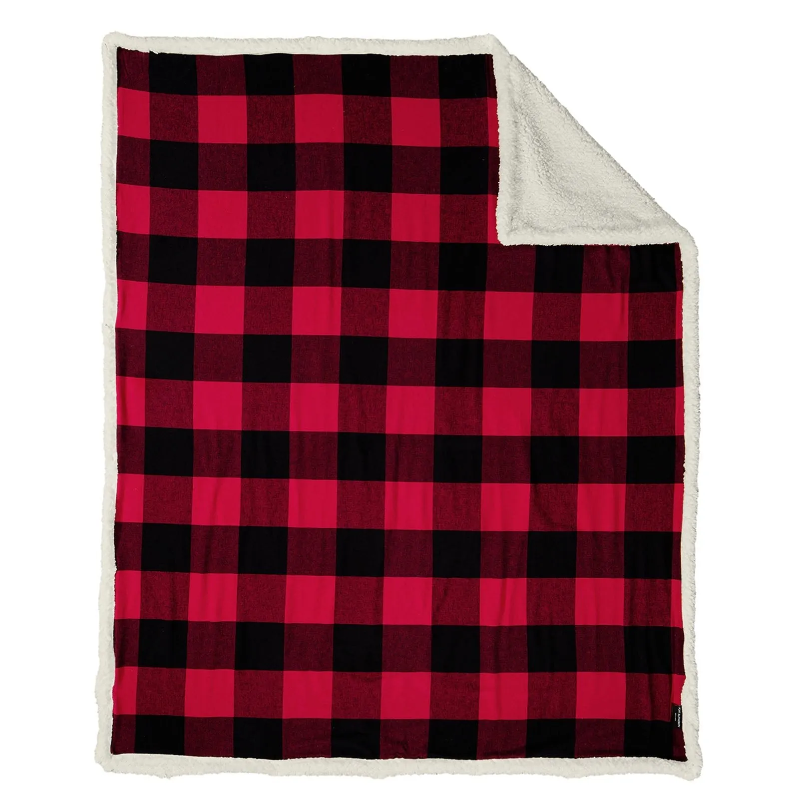Walled Lake Women's Soccer Port Authority ® Flannel Sherpa Blanket Embroidery