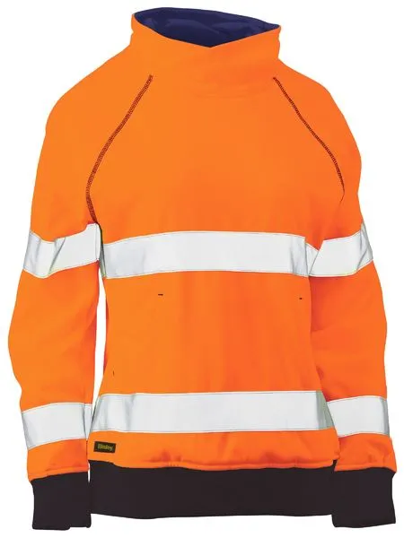 Womens Taped Fleece Jumper