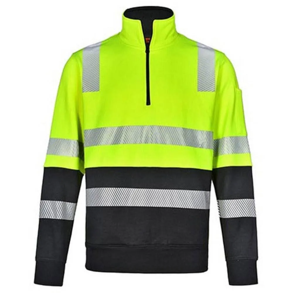 WS Vic Rail Hi Vis Safety Jumper Segmented Tape - SW32