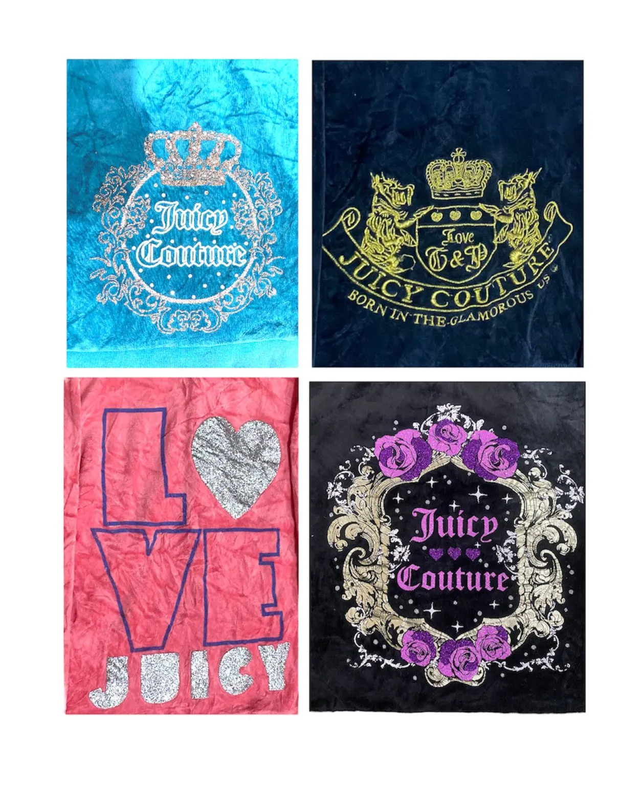 Y2K 2024 Juicy Couture Velour Jackets (15Pcs)