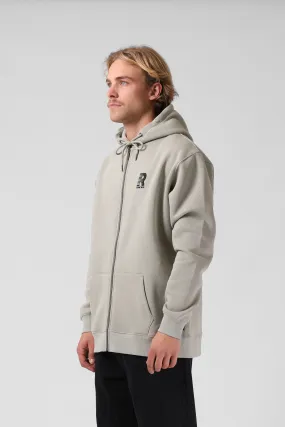 Zip Hood - Abbey Stone