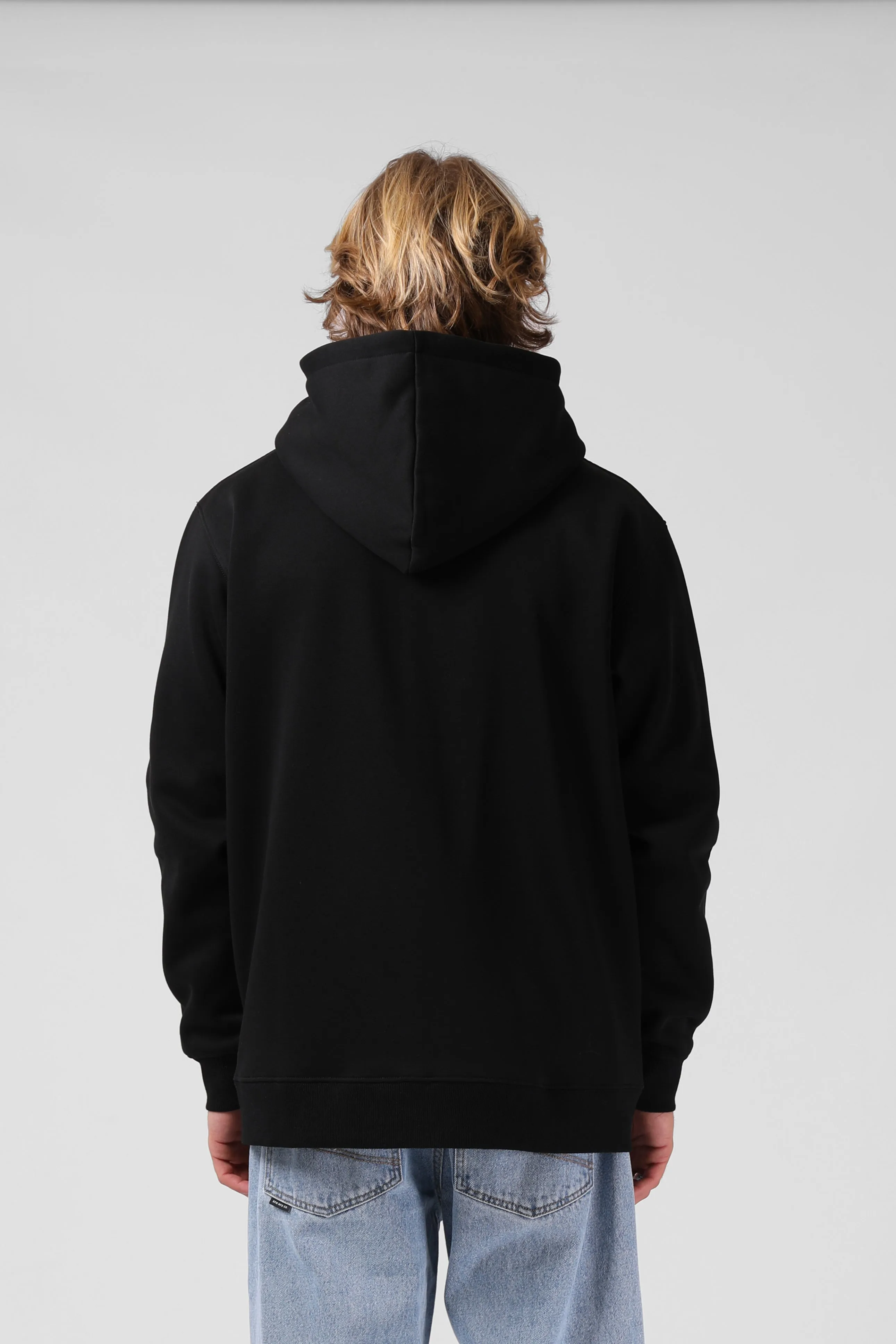 Zip Hood - Black