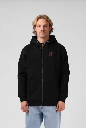 Zip Hood - Black