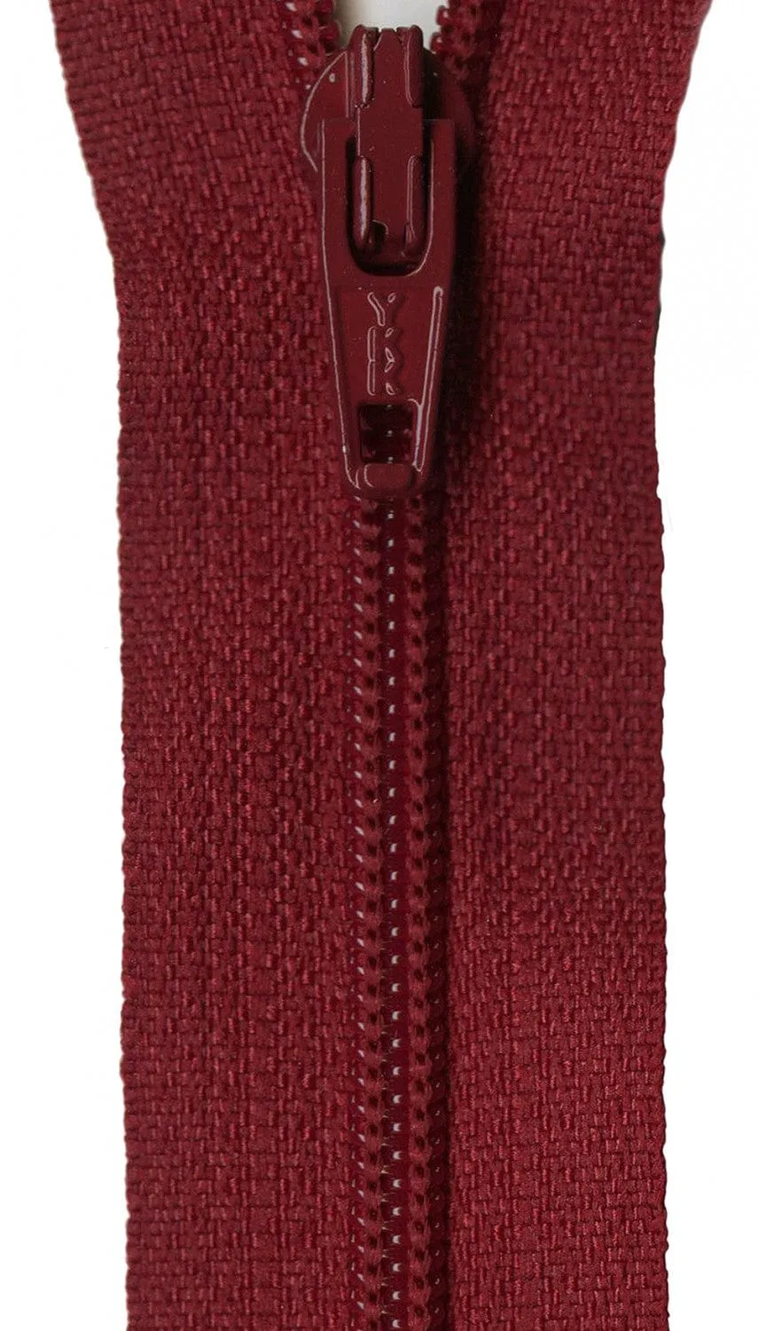 Ziplon Regular Zipper in Cherry