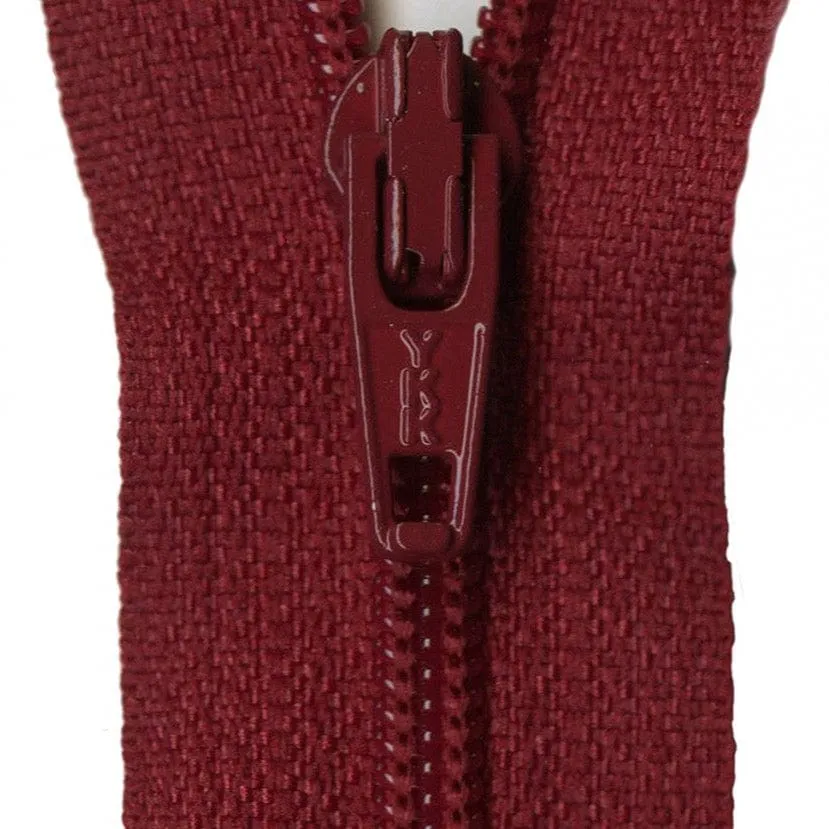 Ziplon Regular Zipper in Cherry